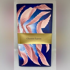 Christian Lacroix Blue and Pink Travel Journal